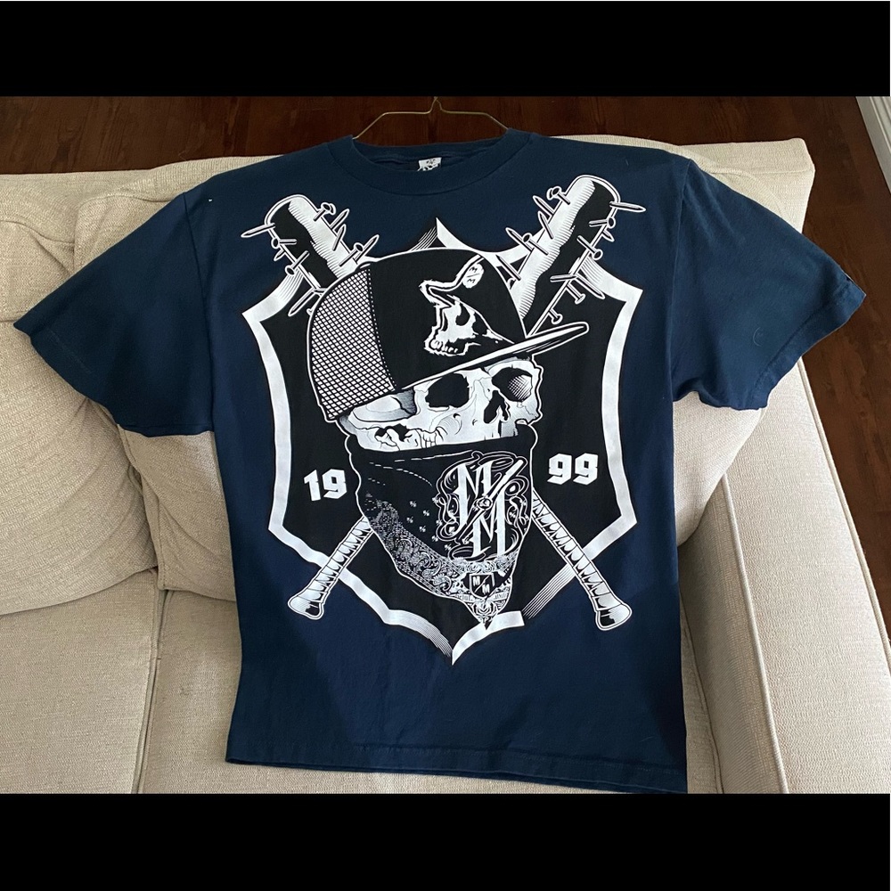 Metal Mulisha short sleeve t-shirt with skull graphics